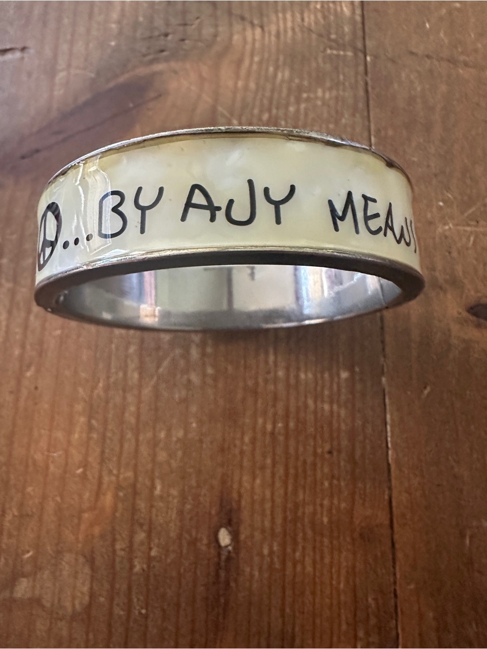 WIT ARTWORK Bracelet Donated By George Clooney.